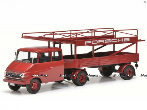 Opel Blitz Race Transporter  "PORSCHE", Schuco 1:18