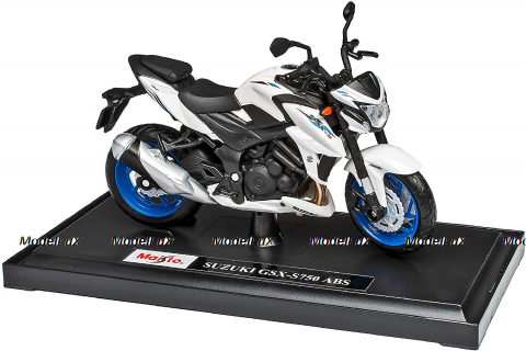 Suzuki GSX-S750 ABA, white/black, Maisto 1:18