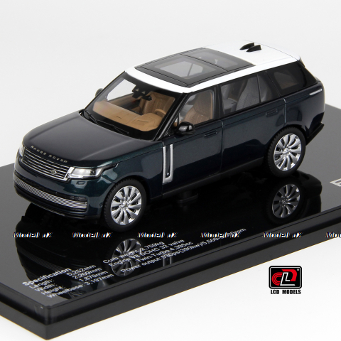 Range Rover Land Rover, SV Serenity, Green with white roof, LCD 1:43
