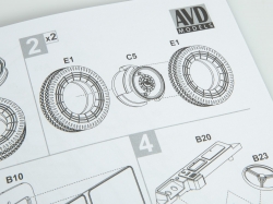 Сборная модель ЛИАЗ-677М, 4028AVD, AVD Models 1:43