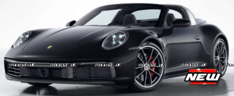Porsсhe  911 (992) Targa 4 GTS 2021 black, 155061067, Minichamps 1:18