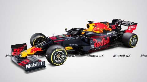 Aston Martin Red Bull Racing RB16 Max Verstappen Winner Abu Dhabi GP 2020, 410201733, Minichamps 1:43