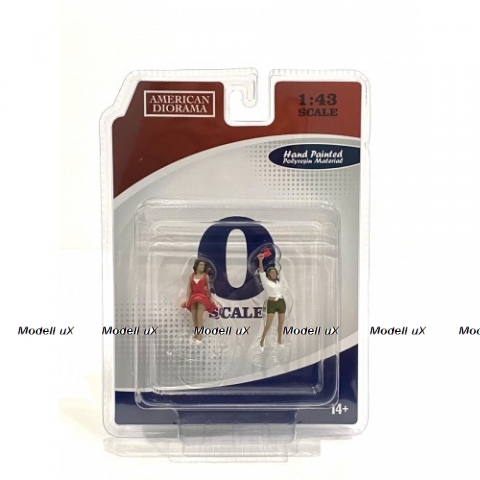 Набор фигурок 70-х №4, AD38354, American Diorama 1:43 