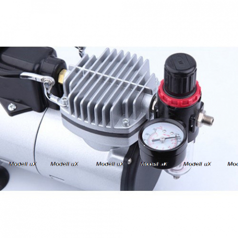 Компрессор для аэрографа, с принудительным охлаждением, FENGDA AS182S