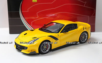 FERRARI F12 TDF - GIALLO TRI-STRATO, BBR182100, BBR 1:18