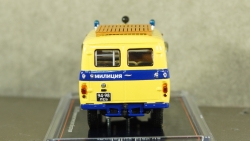 Уаз-452В криминалистическая лаборатория, металл, TruckTyr 1:43