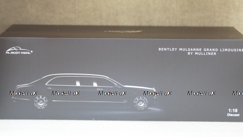 Bentley Mulsanne Grand Limousine by Mulliner, ALM830604, Almost Real 1:18
