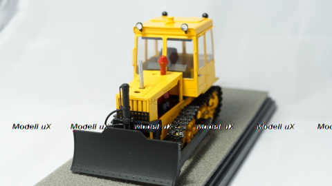 Трактор ДТ 75МЛ с отвалом 1986, RTM 1:43