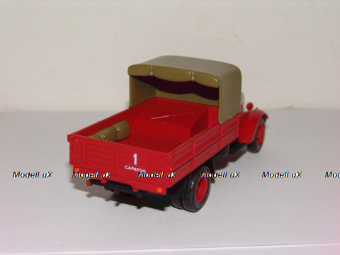 ЗИС 150 пожарный полутент ALF 1:43