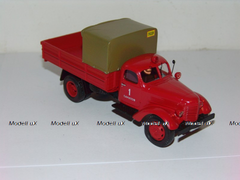 ЗИС 150 пожарный полутент ALF 1:43