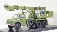 Экскаватор-планировщик UDS-110 (на шасси Tatra-148) армейский, SSM1419, SSM 1:43