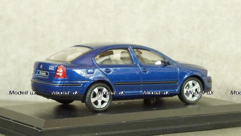 Skoda Octavia, metallic-blue, 143AB-001K, Abrex 1:43