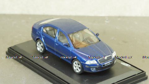 Skoda Octavia, metallic-blue, 143AB-001K, Abrex 1:43