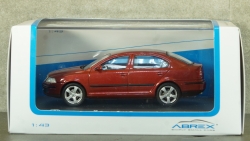 Skoda Octavia, metallic-red, 143AB-001J, Abrex 1:43