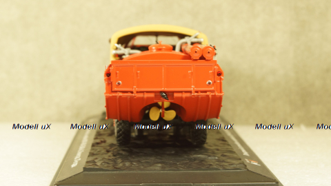 Зил-485А (БАВ-А) Пожарный автомобиль-амфибия. Ленинград, 70-е годы, TruckTyr 1:43