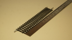 Рельс прямой 12см, PIKO, масштаб TT
