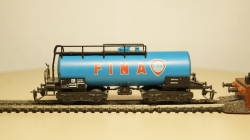 Вагон цистерна 4-х осный Berliner-TT-Bahnen, масштаб TT 