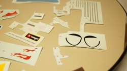 Декали остатки, Burago 1:18