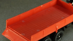 Камаз 5320, бортовой, зелено-красный, Арек 1:43