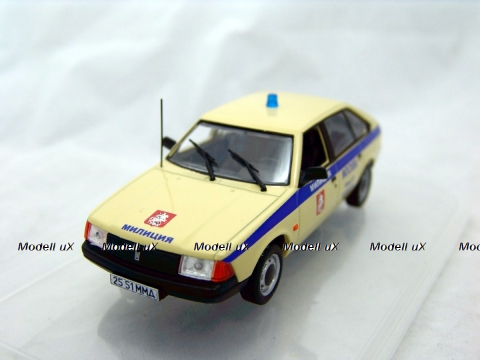 Москвич 2141 милиция Москва,1:43