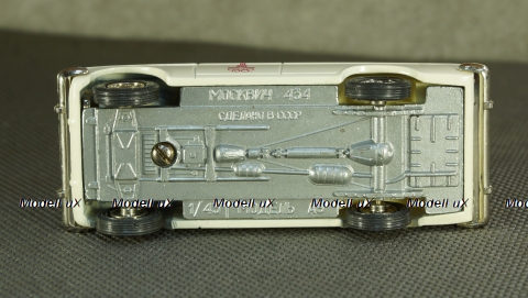 Москвич 434 А6, Москва 80, Тантал/Радон 1:43