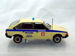 Москвич 2141 милиция Москва,1:43