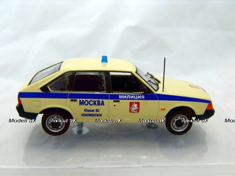 Москвич 2141 милиция Москва,1:43