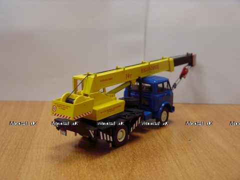 МАЗ 5334 Автокран КС 3571 Ивановец 14 тонн 1979, 1:43
