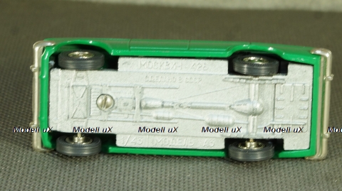 Москвич 426 А3, Черный салон, Тантал/Радон 1:43