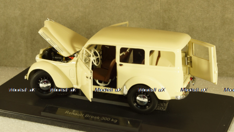 Renault Juvaquarte Break 300 kg , 1951, beige, 185260, Norev 1:18