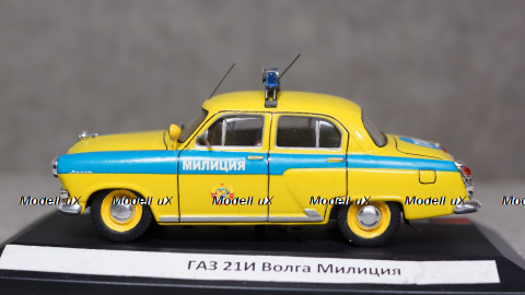 Газ 21И Волга Милиция, Gemini 1:43