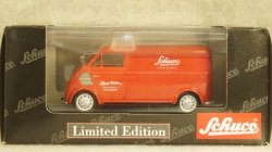 DKW Schnellaster Kasten Van Red, 02396, Schuco 1:43