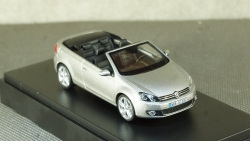 Volkswagen Rabbit (Golf) 6 Convertible 2012 silver, Schuco 1:43