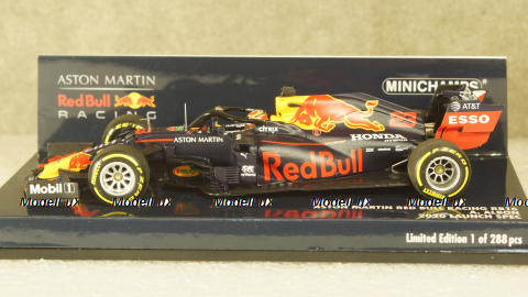Aston Martin red bull Racing RB16  ALEXANDER ALBON  2020  LAUNCH SPEC, 410200023, Minichamps 1:43