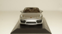 Porsche 911 (991/II) Turbo Cabriolet 2016 silver, Herpa 1:43