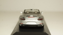 Porsche 911 (991/II) Turbo Cabriolet 2016 silver, Herpa 1:43
