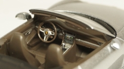 Porsche 911 (991/II) Turbo Cabriolet 2016 silver, Herpa 1:43