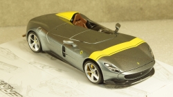 Ferrari Monza SP1 Metallic-Grey/Yellow, Burago 1:24