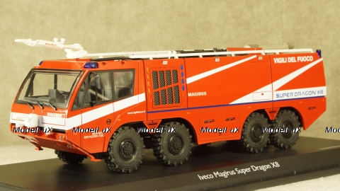 Iveco Magirus Super X8 "Vigli del Fuoco", 50713501, Schuco 1:43