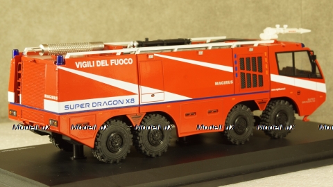 Iveco Magirus Super X8 "Vigli del Fuoco", 50713501, Schuco 1:43