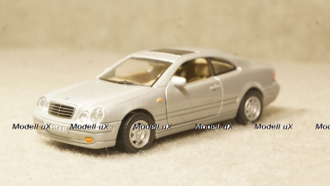 Mercedes CLK320 silver, Cararama 1:43