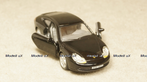 Porsche 911 Coupe black, Cararama 1:43