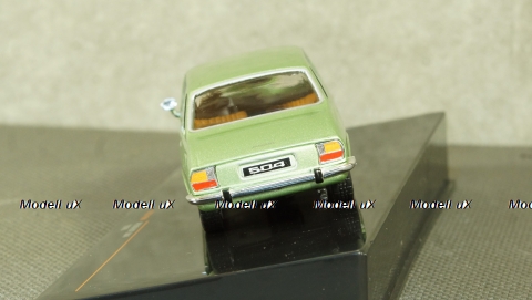 Peugeot 504 1969 metallic green, IXO, CLC319N 1:43