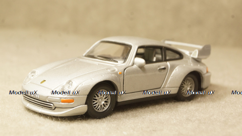 Porsche 911 GT2 silver, Cararama 1:43