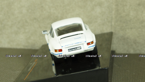 Porsche 911 Carrera RS 2.7 1973 white-blue, IXO, CLC320N 1:43