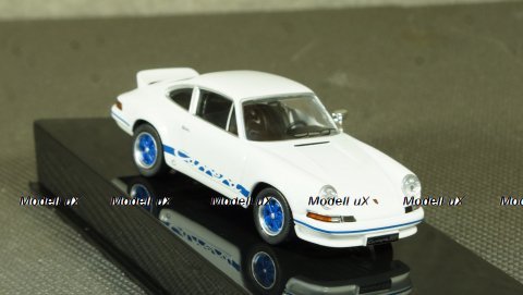 Porsche 911 Carrera RS 2.7 1973 white-blue, IXO, CLC320N 1:43