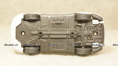 Porsche 911 GT2 silver, Cararama 1:43