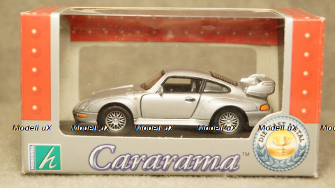 Porsche 911 GT2 silver, Cararama 1:43