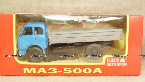 МАЗ 500А со следами эксплуатации, НАП 1:43