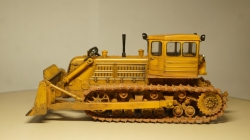 Бульдозер гидравлический Т180 с отвалом, с элементами старения, ТРЭКС 1:43